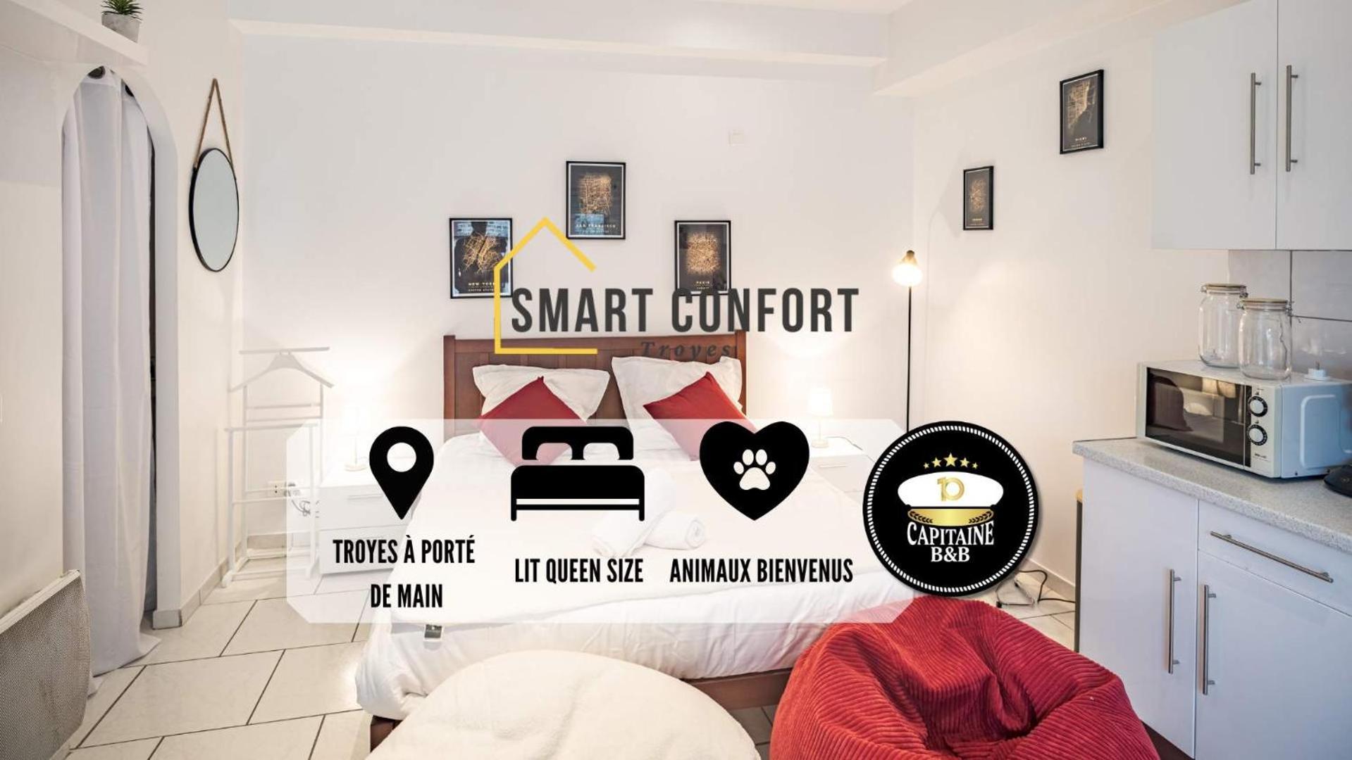 Smart Confort 1 - Studio Confort Et Style 트루아 외부 사진